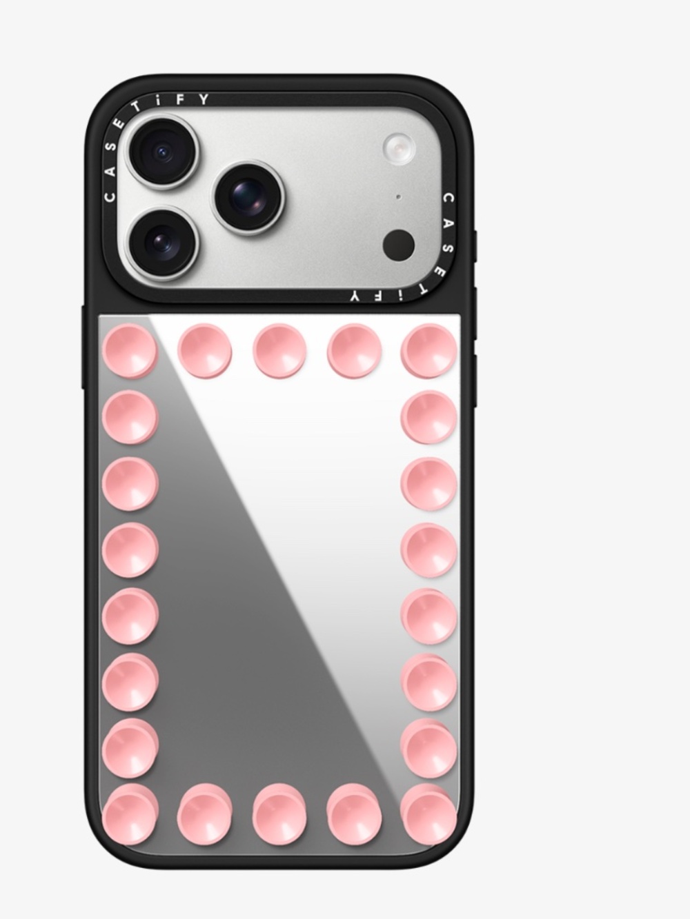 Stick-it Mirror Case - Primrose Pink - iPhone 17 pro max